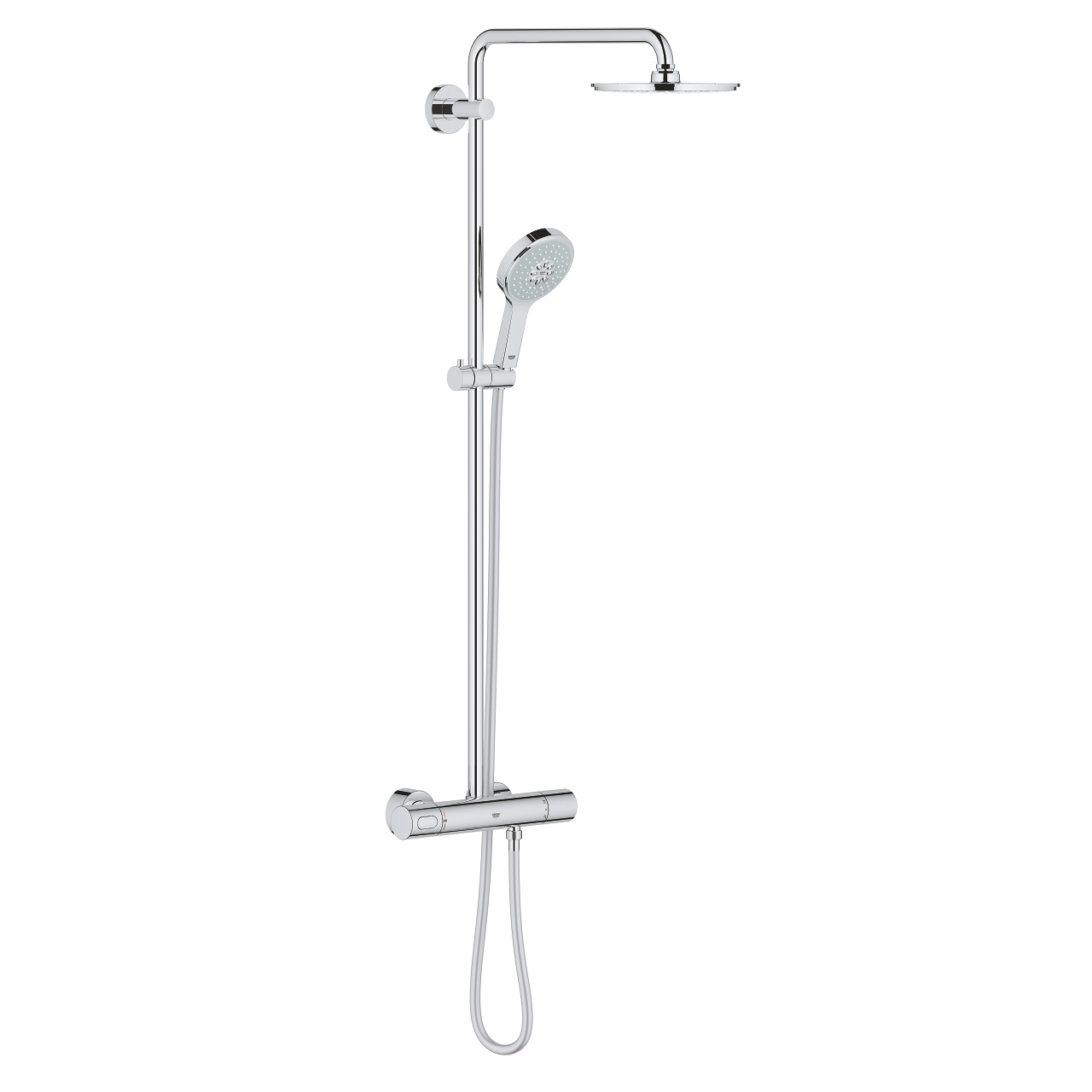 GROHE Rainshower System 210 クローム Grohe Duschsystem Aufputz “Rainshower System 210” mit